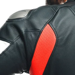 TOSA - TUTA MOTO INTERA IN PELLE PERFORATA UOMO