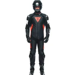 TOSA - TUTA MOTO INTERA IN PELLE PERFORATA UOMO