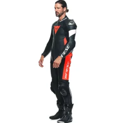 TOSA - TUTA MOTO INTERA IN PELLE PERFORATA UOMO