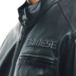 ZAURAX - GIACCA MOTO IN PELLE UOMO