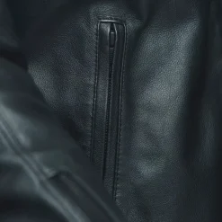 ZAURAX - GIACCA MOTO IN PELLE UOMO